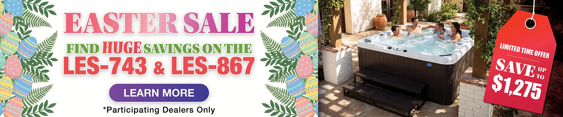 Calspas hot tub being used in a family setting - Waldorf